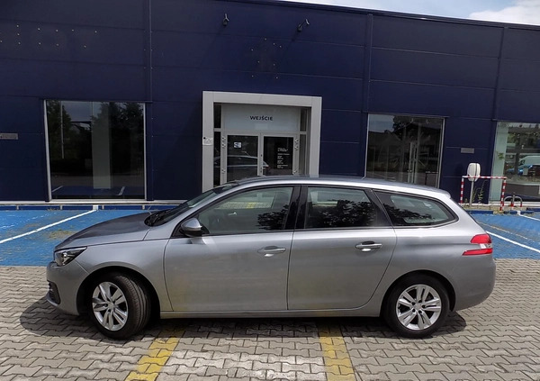 Peugeot 308 cena 59999 przebieg: 44651, rok produkcji 2020 z Wrocław małe 254